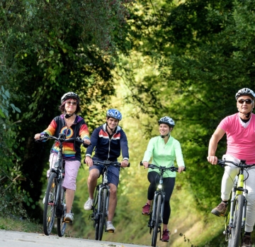 Vélo tourisme de 4 jours : visite du jardin roman de la Bourgogne